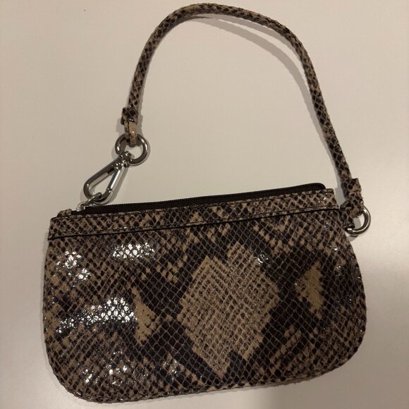 Calvin Klein Mini Python Wristlet - Picture 2 of 3